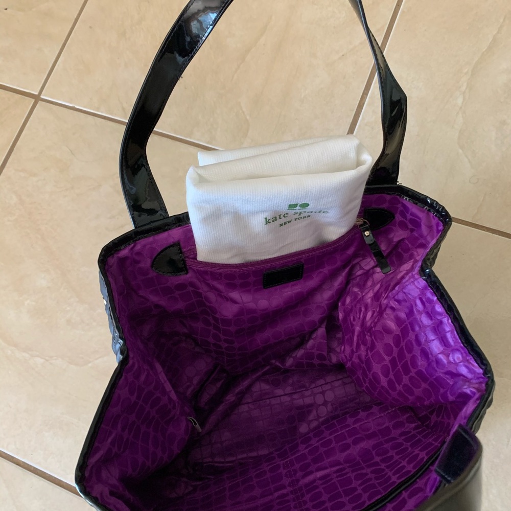 Kate Spade quilted tote - Picture 2 of 2